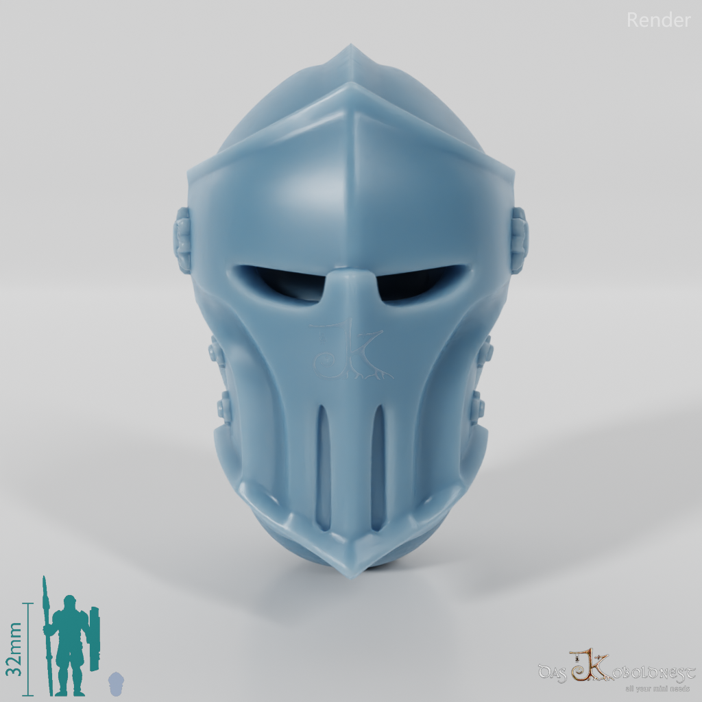 Valiant Battle Mage - Head - Helmet