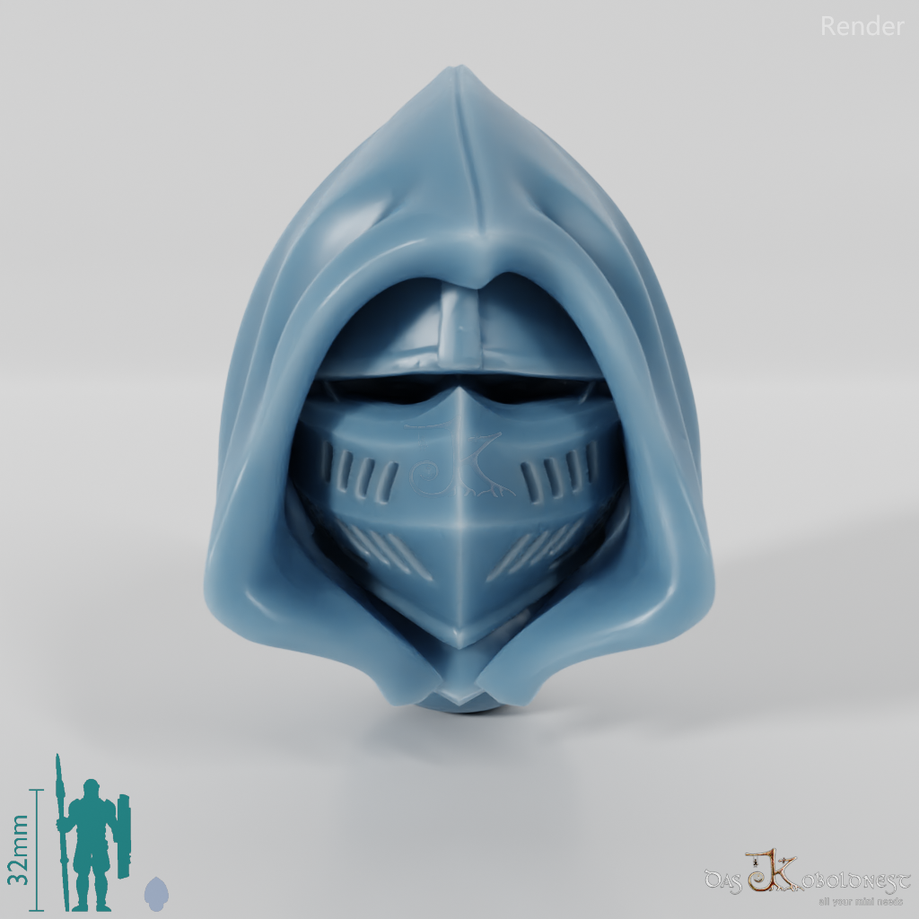 Valiant Hero - Head - Knight Hood