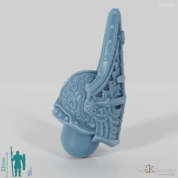 Valiant Battle Mage - Head - Mitre