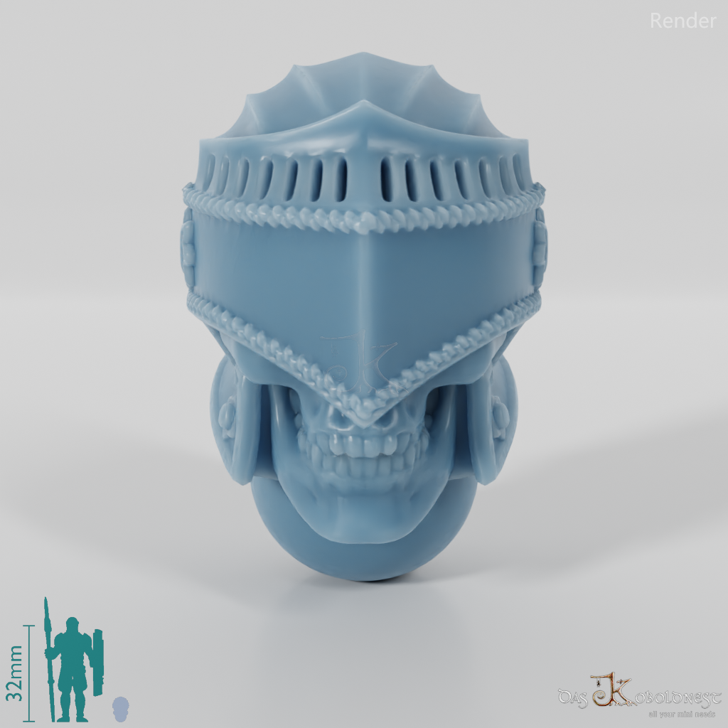 Valiant Hero - Head - Raiden Skull 2