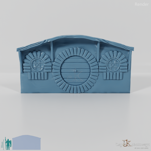 Halblinghöhlenfassade - Klassisch 06