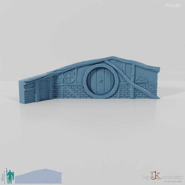 Halblinghöhlenfassade - Klassisch 08