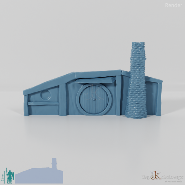 Halblinghöhlenfassade - Klassisch 01