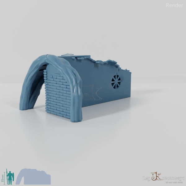 Halblinghöhlenfassade - Klassisch 03