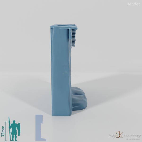 Halblinghöhlenfassade - Klassisch 05