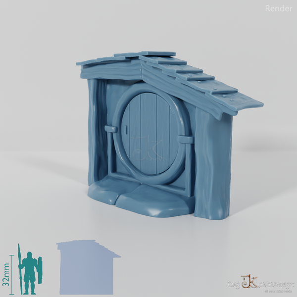 Halblinghöhlenfassade - Klassisch 05