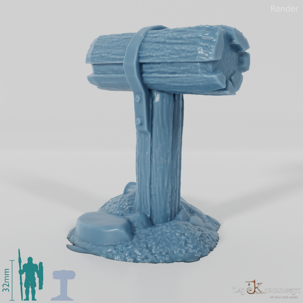 Anbindepfosten - Einfach