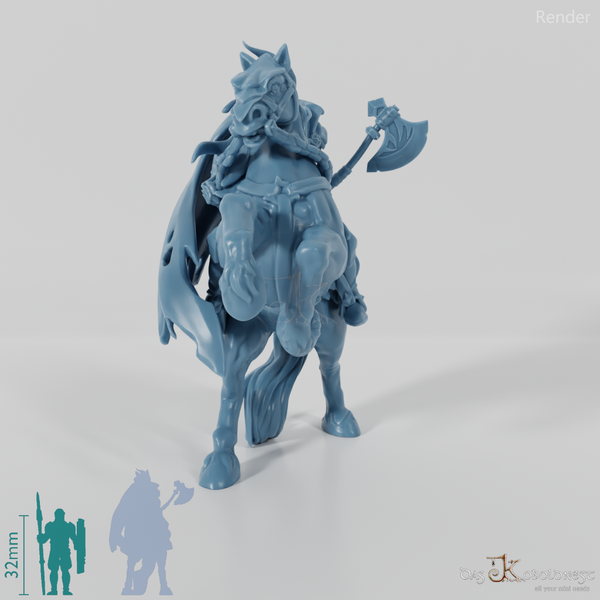 Ulrich van Kopfen, Kopfloser Reiter mit Axt