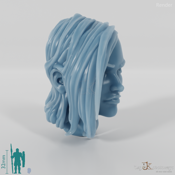 Frauenkopf - Asymmetrisch 3