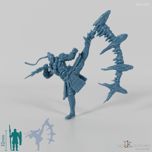 Menschen-Kampfmönch 02