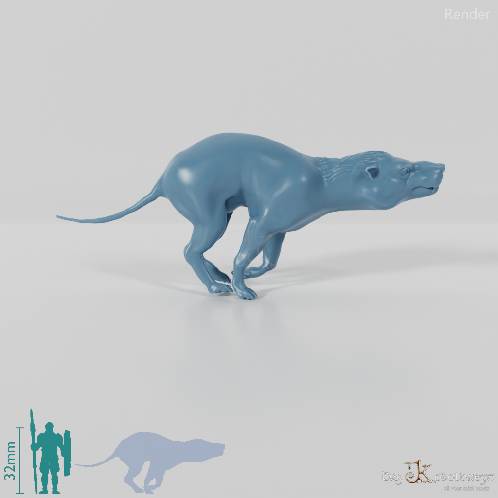 Hyaenodon gigas 01 - JJP