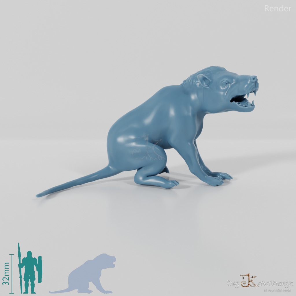 Hyaenodon gigas 04 - JJP