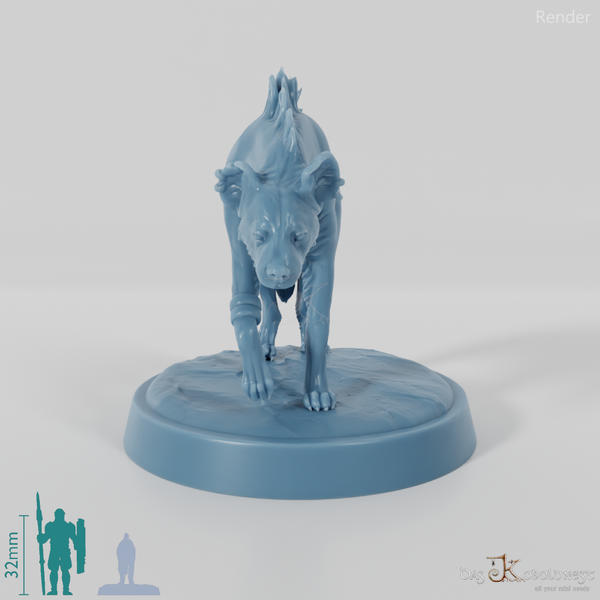 Hyäne - Gezähmte Hyäne