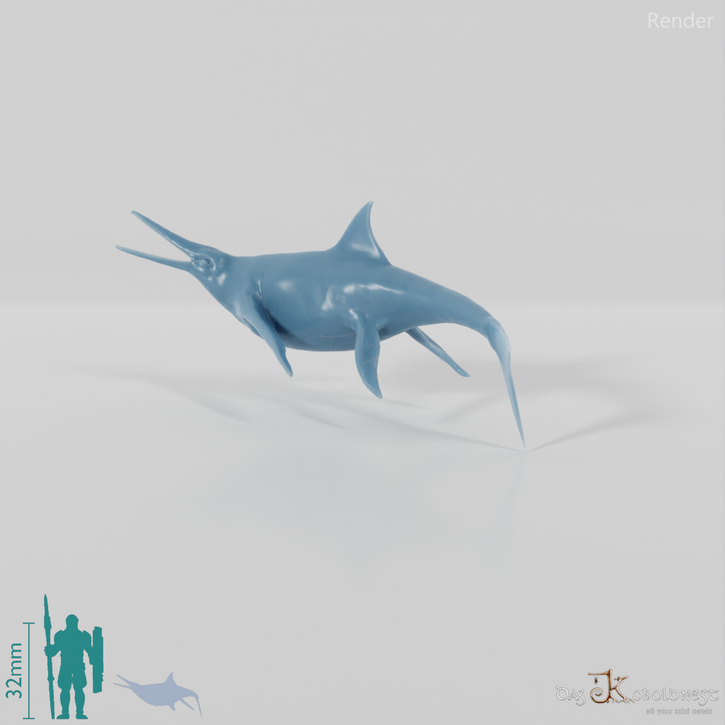 Ichthyosaurus communis 02 - JJP