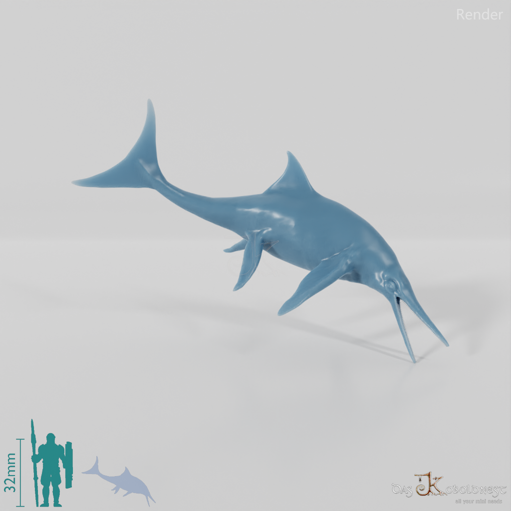 Ichthyosaurus communis 05 - JJP