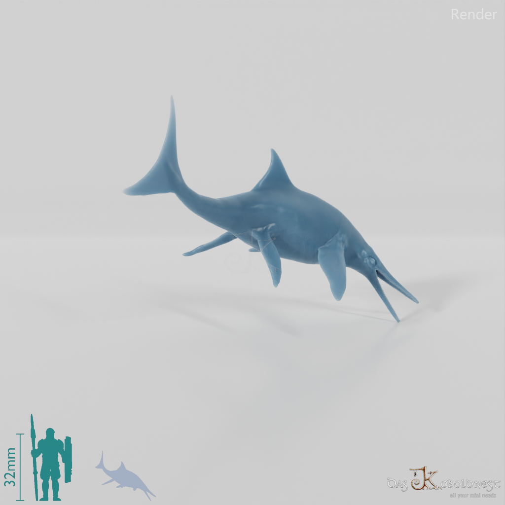 Ichthyosaurus communis 05 - JJP