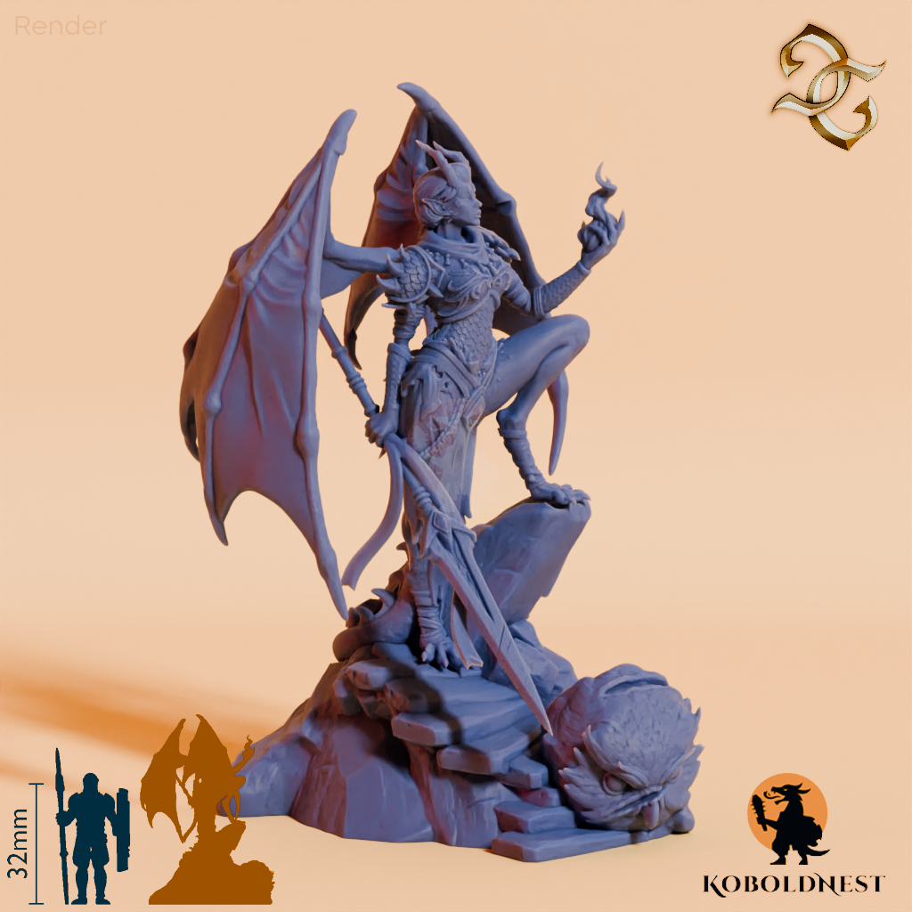 Iirzetal, Priesterin der Flamme