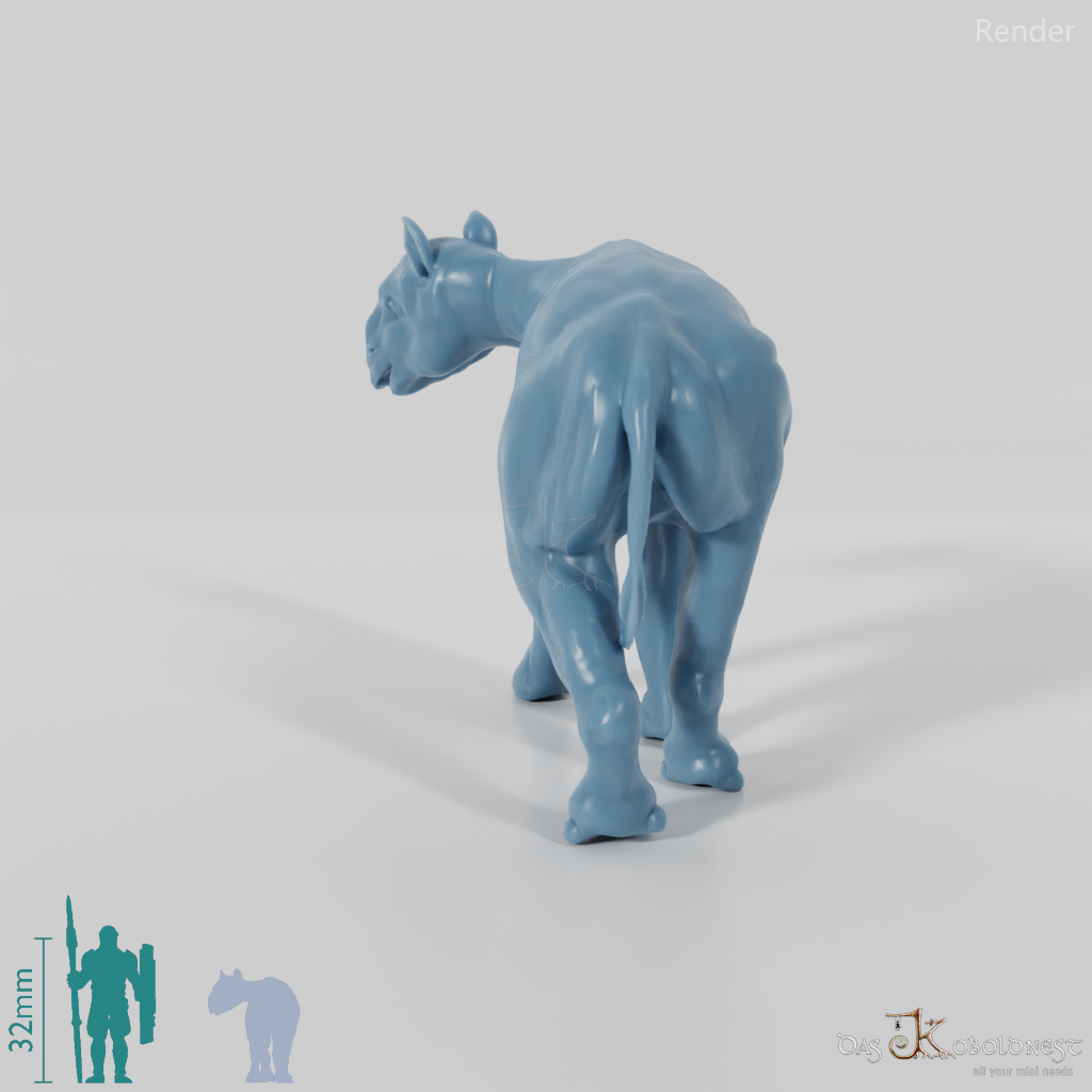 Paraceratherium orgosense 07 (Jungtier) - JJP