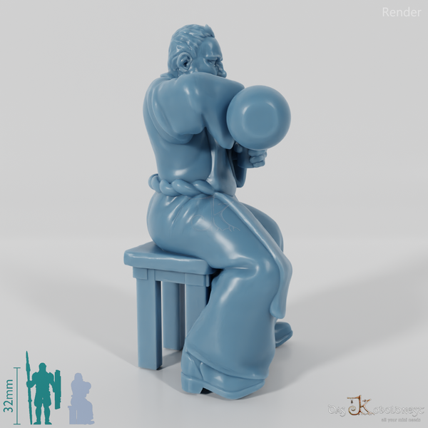 Hereward, Sitzender Schankwirt