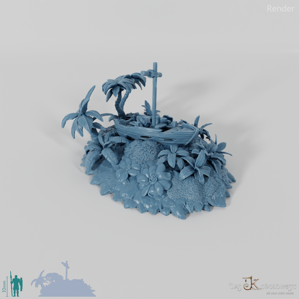 Schwimmende Südseeinsel 02