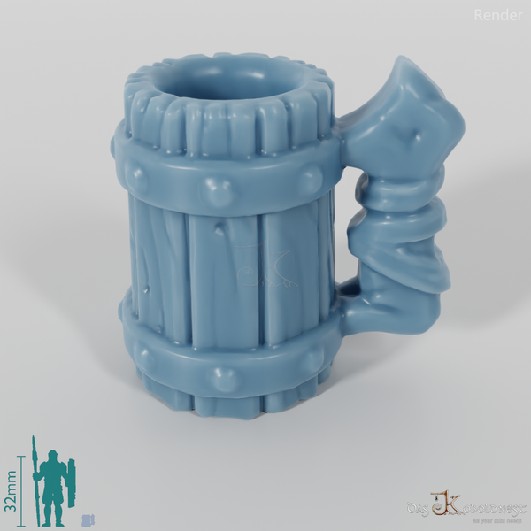 Trinkgefäß - Holzhumpen