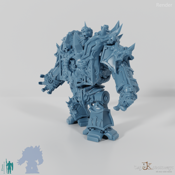 Void Blessed Soldiers - Juggernought 01 mit bloßen Händen