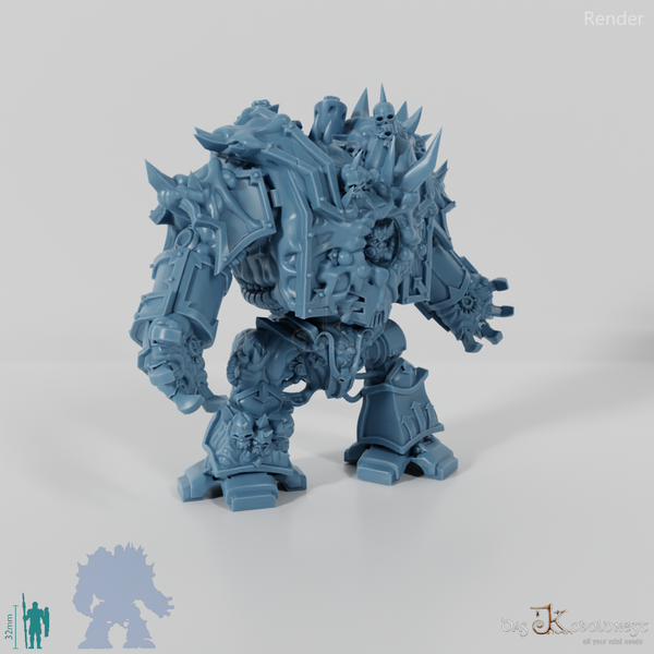 Void Blessed Soldiers - Juggernought 01 mit bloßen Händen