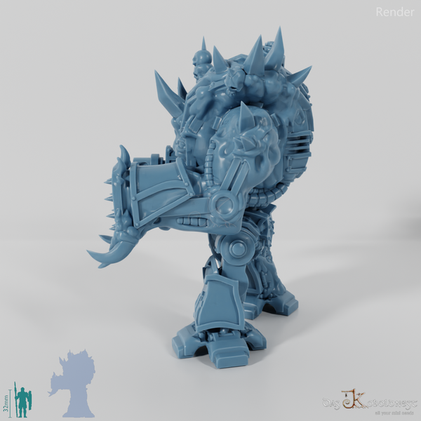 Void Blessed Soldiers - Juggernought 01 mit Raketenwerfer und Maschinengewehr