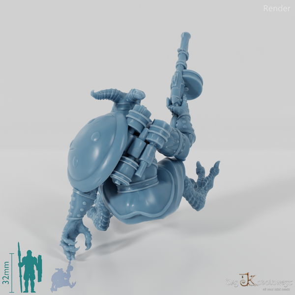 Drachenkobold-Gewehrschütze - Reiterpose