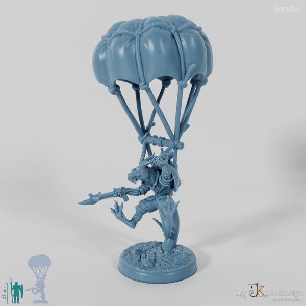 Drachenkobold-Fallschirmjäger mit Armbrust 01