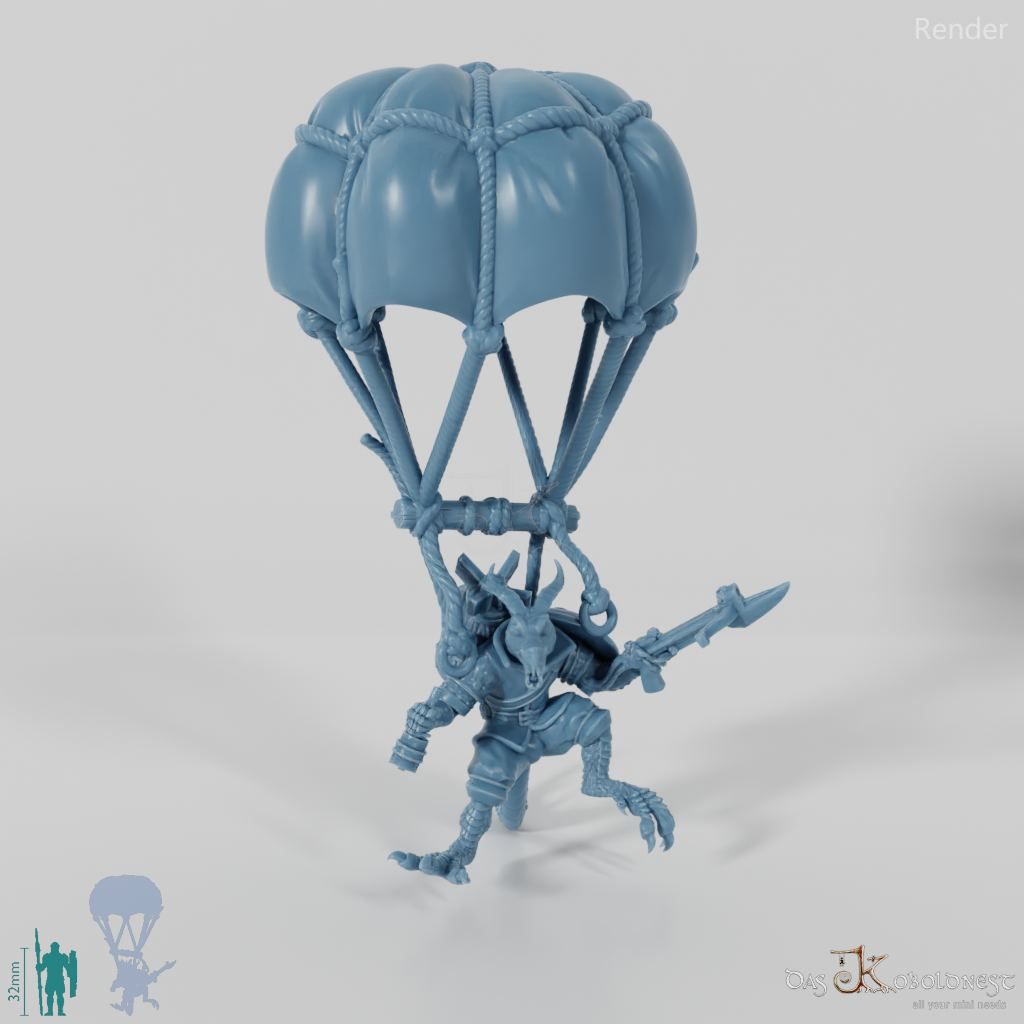 Drachenkobold-Fallschirmjäger mit Armbrust 02