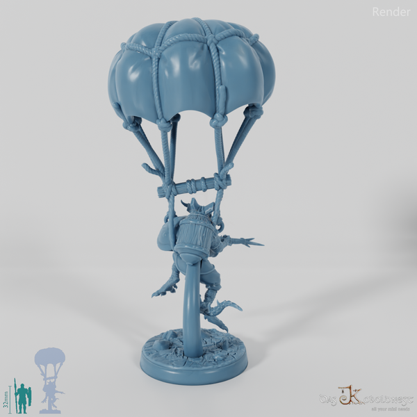 Drachenkobold-Fallschirmjäger mit Gewehr 03