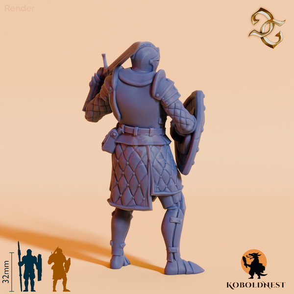 Kurt der Ernste, Ritter