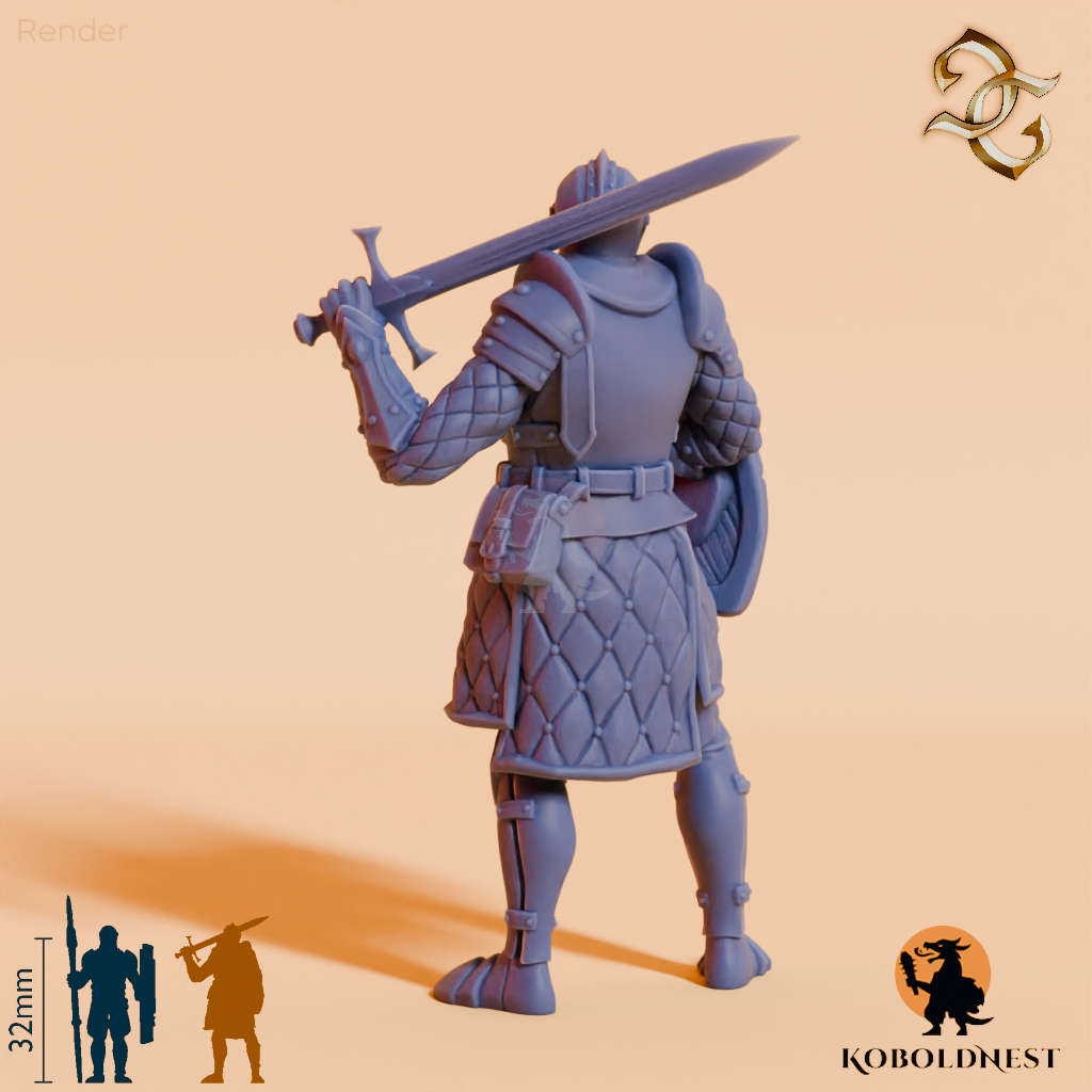 Kurt der Ernste, Ritter