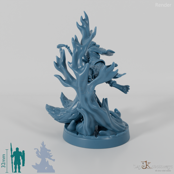 Kutsu, Fuchsvolk-Kampfmönch (Weiblich)