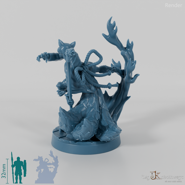 Kutsu, Fuchsvolk-Kampfmönch (Weiblich)