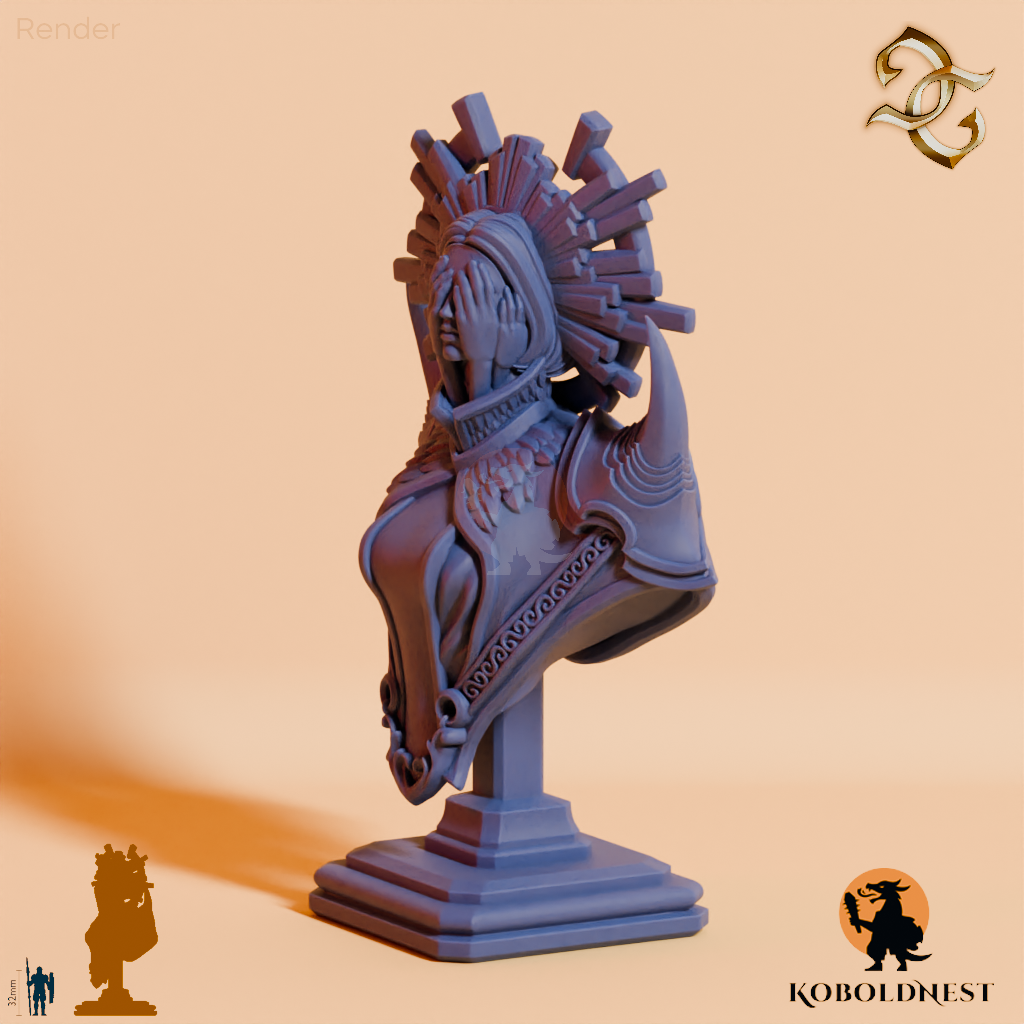 Büste - Lady Brienne, die Scharlachrose