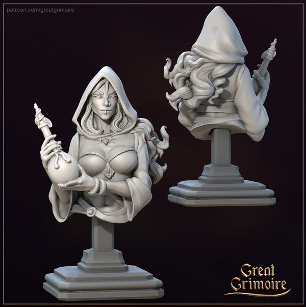 Büste - Lady Naya, Trankhändlerin