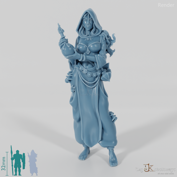 Lady Naya, Trankhändlerin