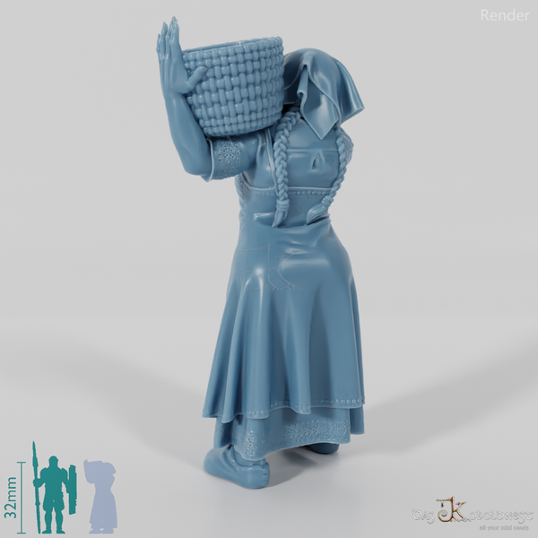 Nordische Lastenträgerin