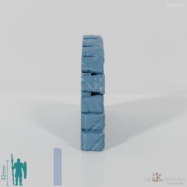 Halblinghöhlentür - Mediterran 03