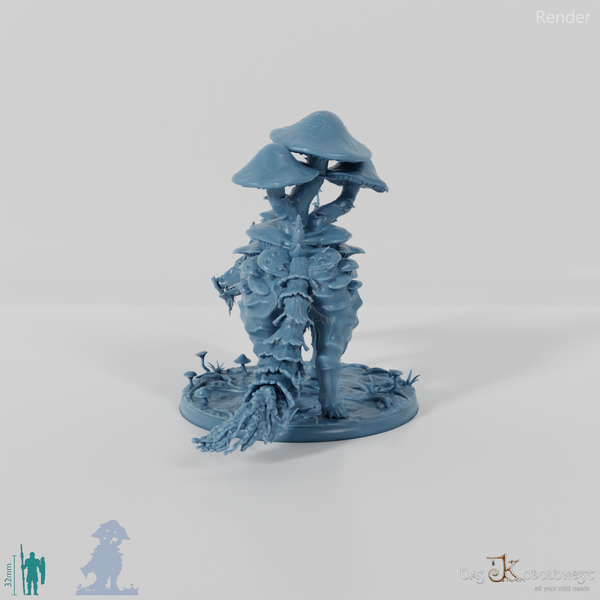 Pilzinfiziertes Katoblepas 01