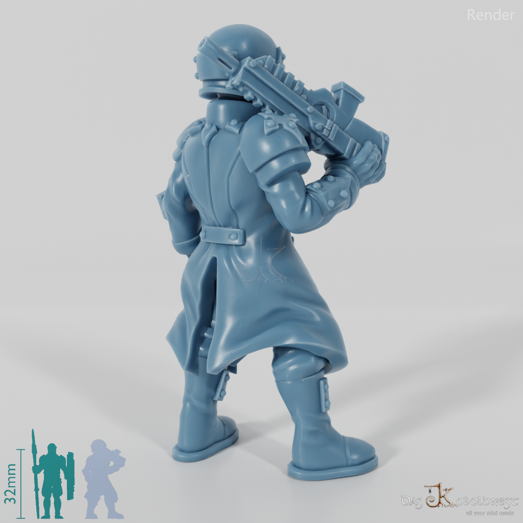 Space Soldiers - Infanterie mit Lasergewehr 03