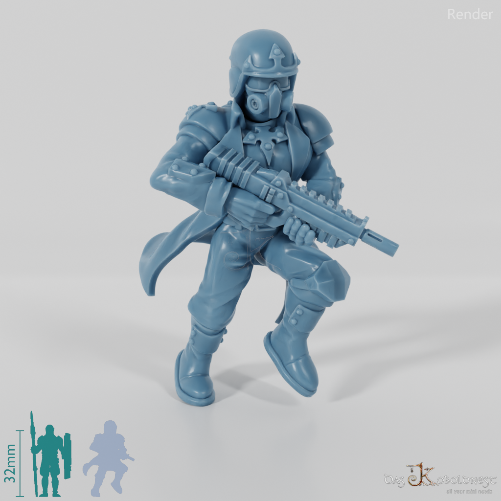 Space Soldiers - Infanterie mit Lasergewehr 05