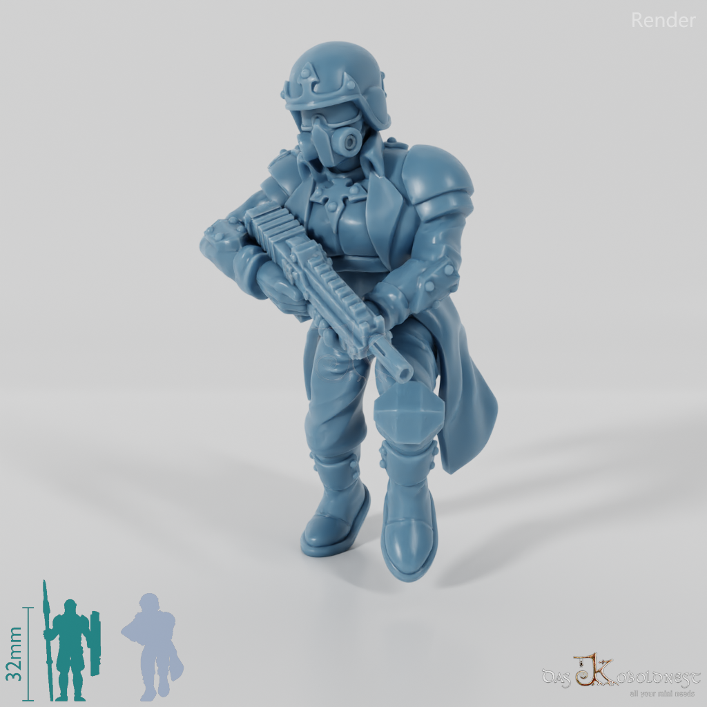 Space Soldiers - Infanterie mit Lasergewehr 05