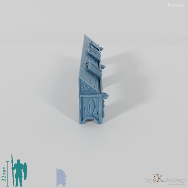 Bibliothek - Langes Lesepult 02