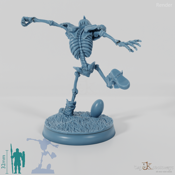 Graveyard Fantasy Football Team - Linebone 02 (klassischer Ball)