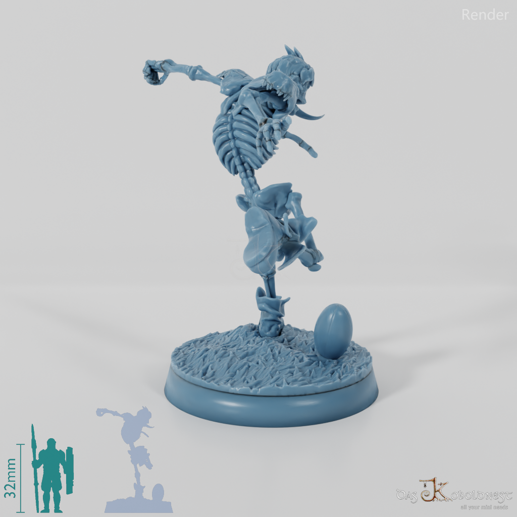 Graveyard Fantasy Football Team - Linebone 02 (klassischer Ball)