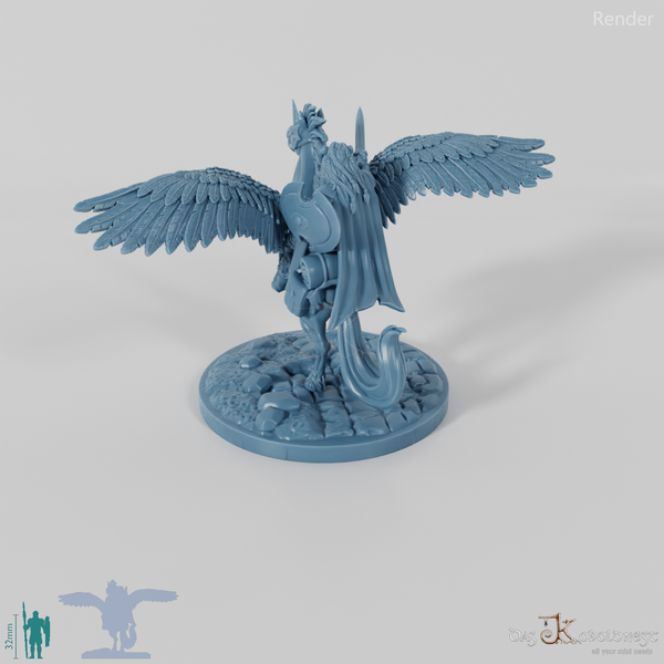 Aechelon der Furchtlose, Katzenvolk-Krieger auf Donnerschlag