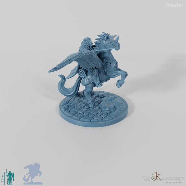 Aechelon der Furchtlose, Katzenvolk-Krieger auf Donnerschlag